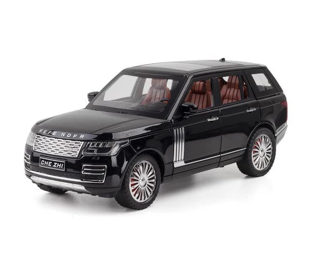Image of LONGMIRE Metal Pull Back Diecast Car Pull Back Model with Sound Light Boys Gifts Toys for Kids Pack of 1, Multicolor (Land Rover Defender)
