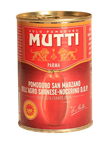Mutti Tomatenkonserve San Marzano 1 x 400 g Abtropfgewicht 1 x 260 g