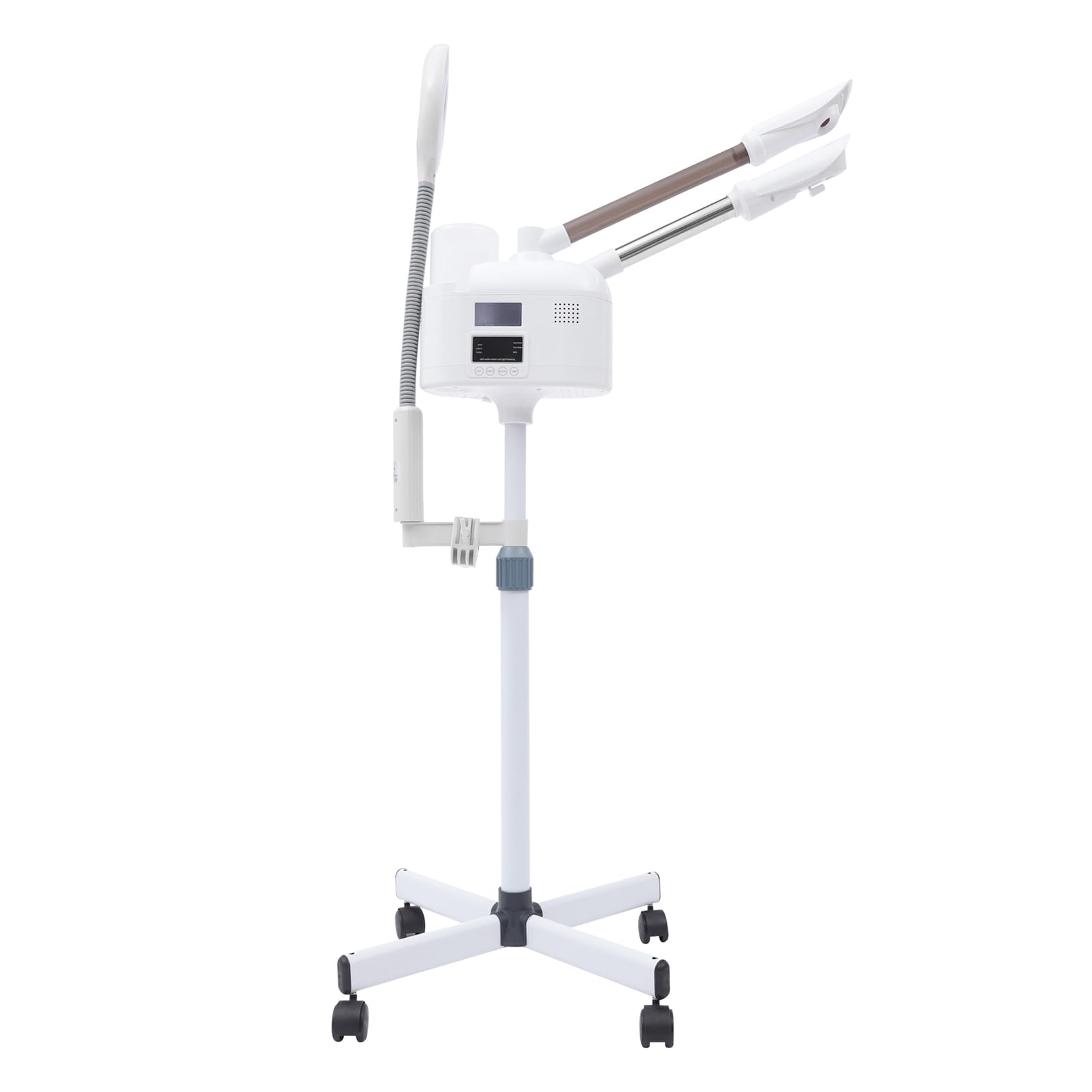 Vapozone Vapozone 3 en 1 Vapozone Vapozone Appareil à vapeur avec lampe loupe Appareil à vapeur chaud et froid Sauna pour le visage pour salon et maison