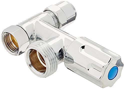 Geräte-Ventil Eckfix | Zusatzventil | Gerätezusatzventil | Eckventil | Chrom