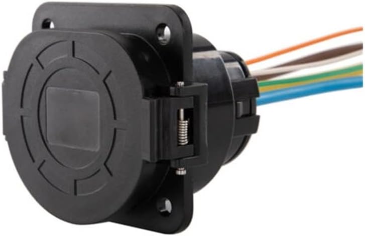 INTCHE EV Charger Type 2 Male Socket Electric Vehicle Charging Connector Outlet IEC 62196-2 32A 3 Phase 4 Point Fixed AC 480V 22KW