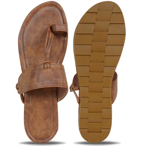 Image of IndieStide Heel Casual Flip Flops Slippers For Girls Women, Comfortable cushioned Chappals