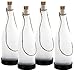 Produktbild Lunartec Solar Flasche: Solar-LED-Lampe Flaschenpost, weiß, 4er-Set (Solarflaschen)