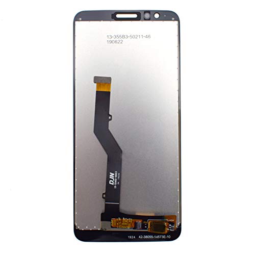 Moto E 6th Gen LCD Display Touch Digitizer Glass Screen Assembly replacement for Motorola Moto E6 black(No Frame)