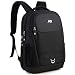 Produktbild AspenSport Laptop Rucksack 180 Grad öffnung 15.6-17.3 Zoll Wasserdicht Business Outdoor Backpack Reiserucksack Schulrucksack rucksäcke Herren Damen Schwarz