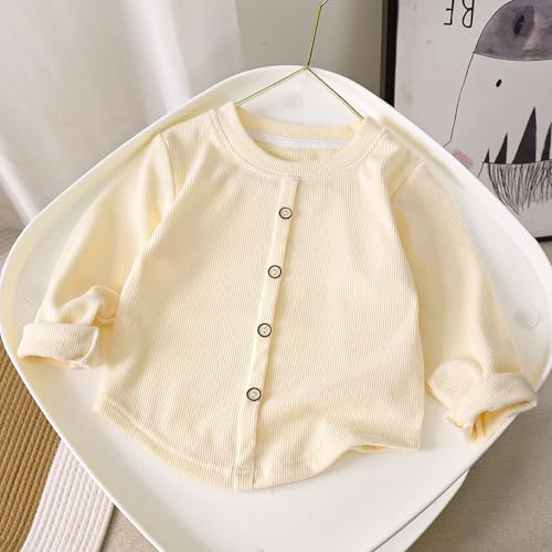 Kids Girls Boys Crewneck Sweater Casual Fall Winter Tops Toddler Ribbed Pullover Sweatshirt Soft Tops Clothes for Teen2