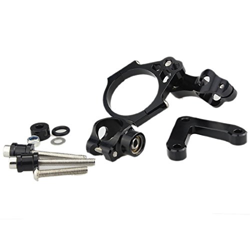 Amortisseur de direction CNC Ducati 848 support de fixation 2008-2010 - 4