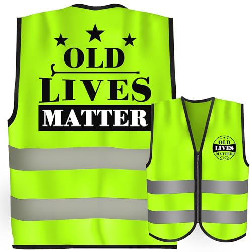 Funny Birthday Gifts for Men - Old Live Matter Themed Party Decorations Vests Funny Personalised...