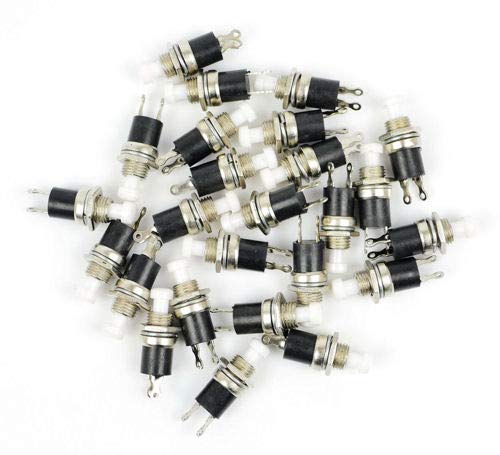 Gaugemaster BPGM517 White Push to Make Switches (25)
