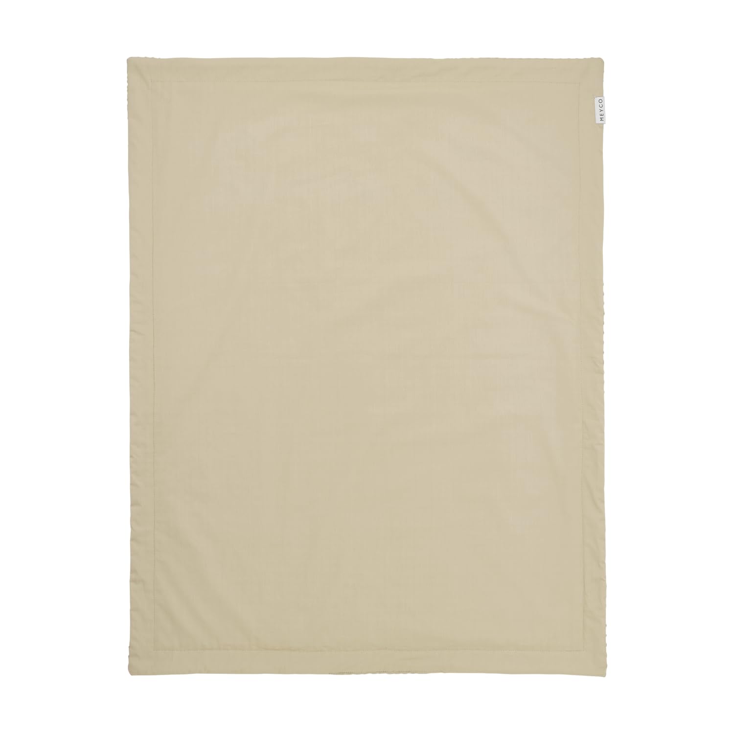 MEYCO Manta para bebé, 100 x 150 cm, algodón, color arena