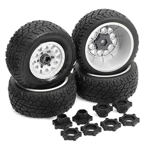 RC�A�b�v�O���[�h�X�y�A�p�[�c For HuanQi 727 For Vkar 10sc For Hpi 1/10 4 �V���[�g�R�[�X�g���b�N�^�C���^�C���z�C�[�� 12 �~�����[�g�� 14 �~�����[�g�� 17 �~�����[�g���Z�p Rc �J�[(WHITE)