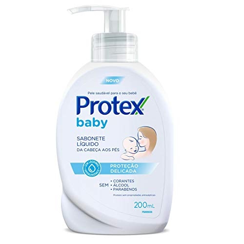 Sabonete Líquido Infantil para bebês Protex Baby Delicate Care 200ml