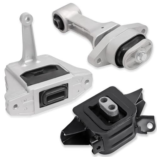 Engine Motor Mount & Transmission Mount Kit Compatible with Hyundai Kia Vehicle Elantra 1.4T 1.6T 2.0L 2017-2020, Ioniq 2017-2022, Forte 2019-2020 Replaces# A71207 A71210 A71100 21830F2100 (3PCS)