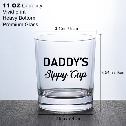 Daddy's Sippy Cup Whiskey Glass - Funny Dad Gift - $9.99 - Image 4