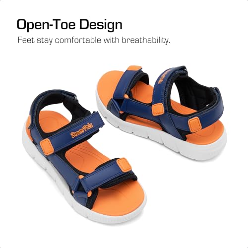 DREAM PAIRS Boys Girls Sandals Kids Athletic Summer Water Open Toe Shoes for Little/Big Kid4