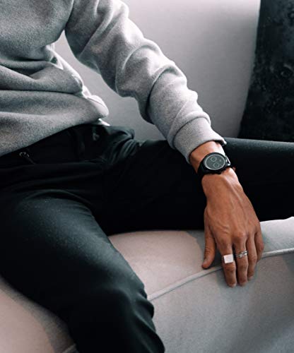 MVMT Powerlane Qtz Fashion Chrono Black Round Dial Men's Watch|Black Leather Material|Black Color Band - 28000125-D - Image 5