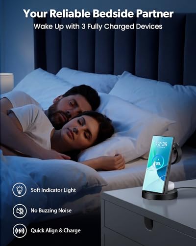 Huanctoma CW360 Wireless Charger For Samsung: 3 In 1 Wireless Charging Station thumb #6