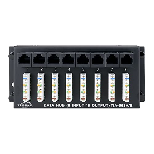 Image of Construct Pro 8 X 8 Data Patch Panel Module