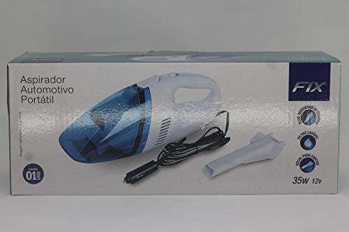 Mini Aspirador de Pó Automotivo Portátil 12V 35 w Com Filtro Removível Liga