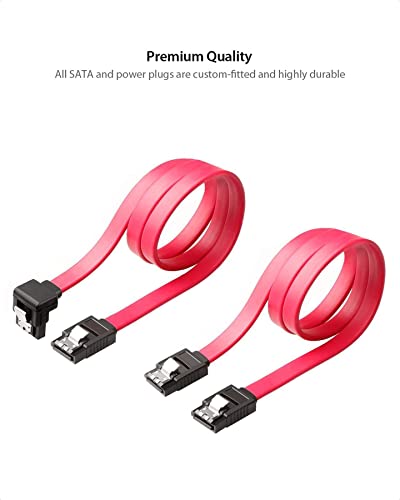 Inateck Sata Data Cable And Sata Power Splitter Cable,St1003 #TOP3