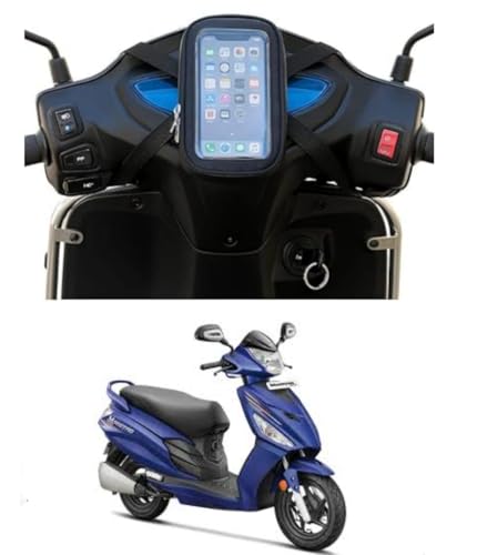 Image of NISHI Universal Mobile Holder /Stand /Mount Pouch for Scooters Scooty (Hero Maestro)