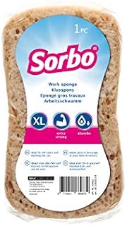 Sorbo Extra Large, Multi-Purpose Sponge, Extra Strong, Super Absorbent, XL 17cm x 11.5cm x 5cm