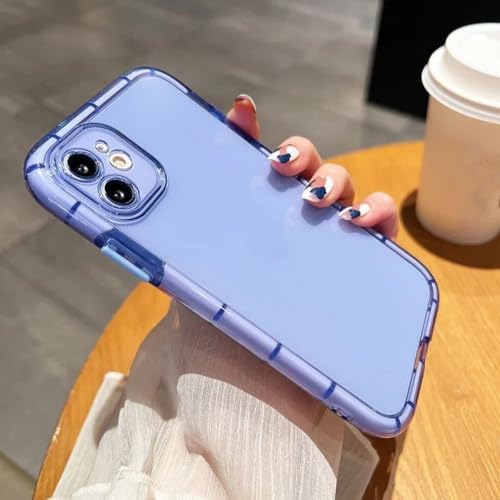 Coque de téléphone de luxe transparente en silicone antichoc pour iPhone 13 Pro