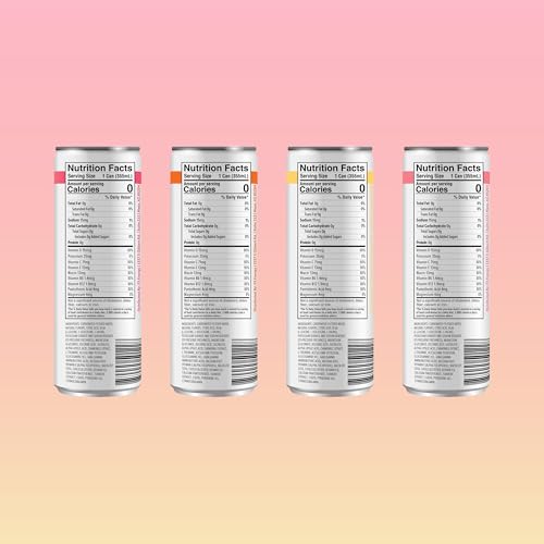 F3 Mood Variety Pack - Functional Sparkling Juice Drink with Powerful Nootropics to Reduce Stress, BCAAs for Muscle Recovery, and Chamomile & Valerian Root for Sleep - Caffeine Free (12 Pack)