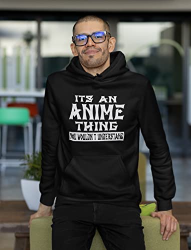 Tstars GTRPP0G-PL-99HB Anime Hoodie Gifts For Men Women Novelty Unisex Hoodie Black X-Large thumb #3