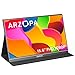 Produktbild ARZOPA Portable Monitor, 15.6 Inch 1080 FHD Tragbarer Monitor with External HDR Eye Care Screen and HDMI/Type-C/USB-C, for Laptop/PC/Mac/PS4/Xbox