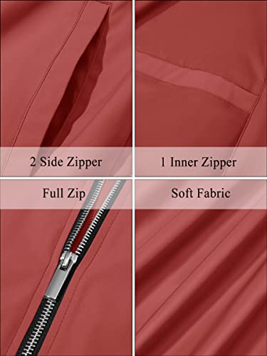 Tacvasen Spring Jackets For Mens Lightweight Bomber Jackets Varsity Jacket Light Jacket Windbreaker Jacket Casual Jacket Slim Fit Jacket #TOP4