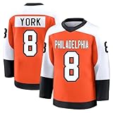 Cam York Jersey Mens/Women/Youth Stitched for Sports Fan Orange No Brand/Logos