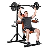 Shoulder Press and Lateral Raise Deltoid Training Machine, Adjustable Plate Loaded Shoulder Machine for Targeted Shoulder Development