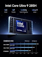 MINIS FORUM M1 Pro-285H AI Mini PC mit Intel Core Ultra 9 285H Prozessor, 16C/16T bis 5,4 GHz, USB4, RAID, OCuLink, Wi-Fi 7, BT 5.4, Quad 4K Display，Ohne RAM und SSD – Ansicht 4