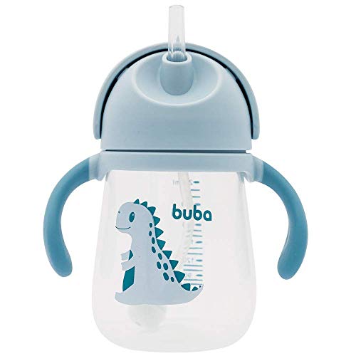Buba Copo Dino Com Alca Azul Buba Azul Único