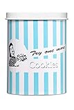 Premier Housewares Keksdose, gestreift blau