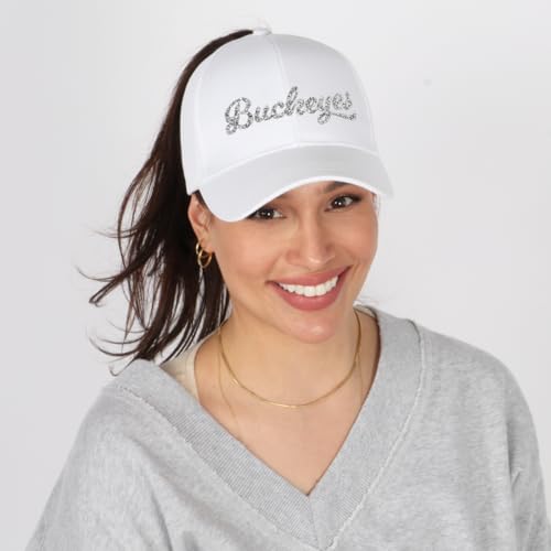 Ponyflo Gorra para Mujer NCAA Ohio State Buckeyes miniatura 6