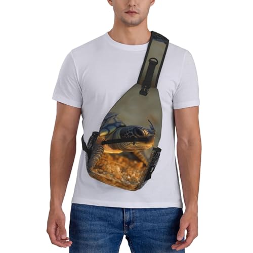 Bolso tipo sling para mujer y hombre, mochila de viaje y senderismo miniatura 2