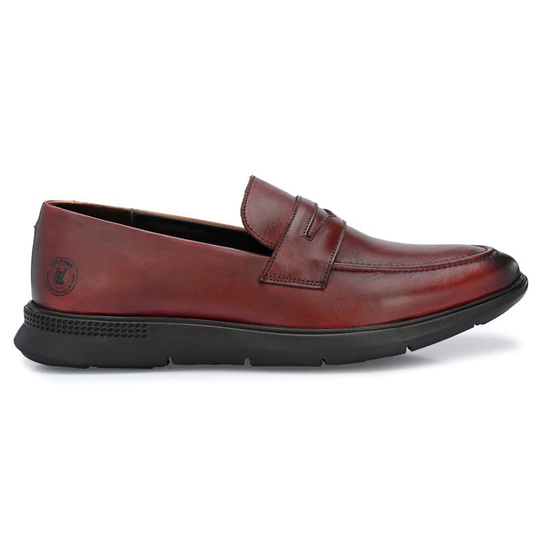 Image of Legwork Men's Leather Loafer Shoes for Men and Boys