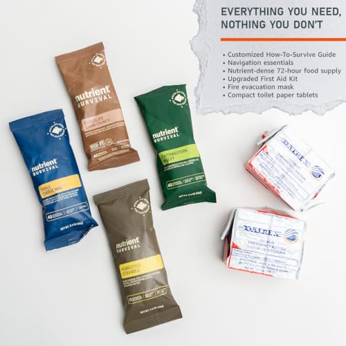 Evacuation Bag Kit – All‑in‑One Emergency Go‑Bag with Food, Water, First Aid, Tools & Survival Gear, Rugged Waterproof Backpack for Disaster Preparedness, Bug Out, Shelter‑in‑Place - Image 5