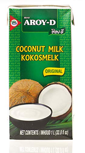 Aroy-D leche de coco 100%, 1 l