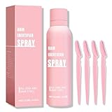 AIUEO Hair Identifier Spray for Face Shaving, Face Hair Identifier Spray, Moisturizing Skin Body Dermaplaning Spray for All Skin-Set C