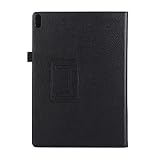 SZHHFJJYP HHF Pad Accesorios para Lenovo Tab 4 10 TB-X304F X304L X304, PU Cubierta DE LA Tapa DE CUERDO Cuchillo DE Cuchillo PELÍCULA + Pen para Lenovo TAB4 10.1' Más TB-X704F / L (Color : Negro)