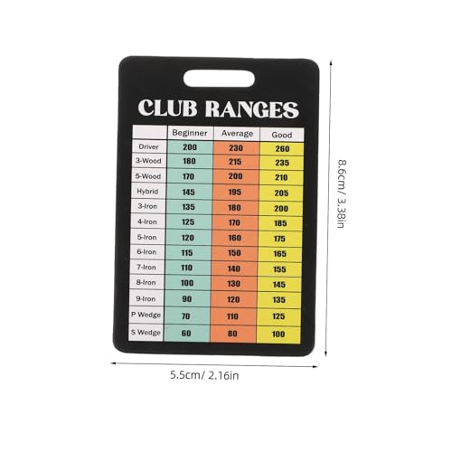 10 tarjetas para puntaje de golf livianas y reutilizables miniatura 2