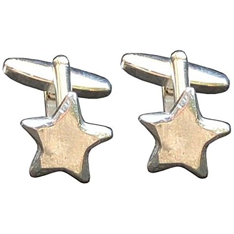 William Sturt Fine Pewter Star Cufflinks Cover