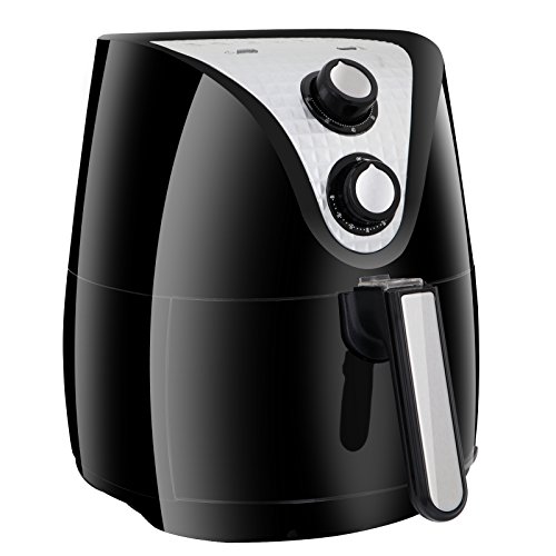 Super Deal Electric Air Fryer 3.7 Quart W/ 8 Cooking Presets, Timer, Temperature