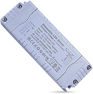 REYLAX LED Driver 12V Dimmable, 12W 1A LED Transformer 240 to 12V, Constant Voltage Thin LED Power Supply, Low Voltage Transformer for LED Strip Lights
