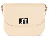  Furla 1972 S Schultertasche aus Beigem Leder