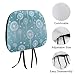 Dandelion Floral Universal Car Headrest Cover Car Seat Head Rest Protector Fit All Car Interior Auto Accessories 2 PCS
