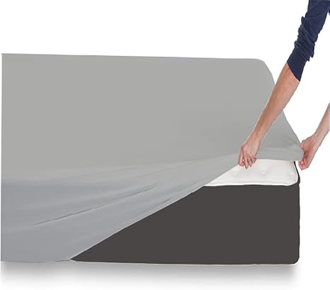 Amazon.com: Fitted Bottom Sheet Queen Size –Queen Fitted Sheet Only